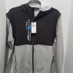 Ralph Lauren. Men's Black and Gray Jacket New!